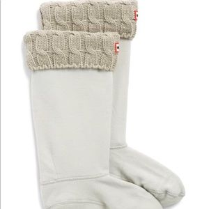 Hunter Original Tall Cable Knit Cuff Boot Socks